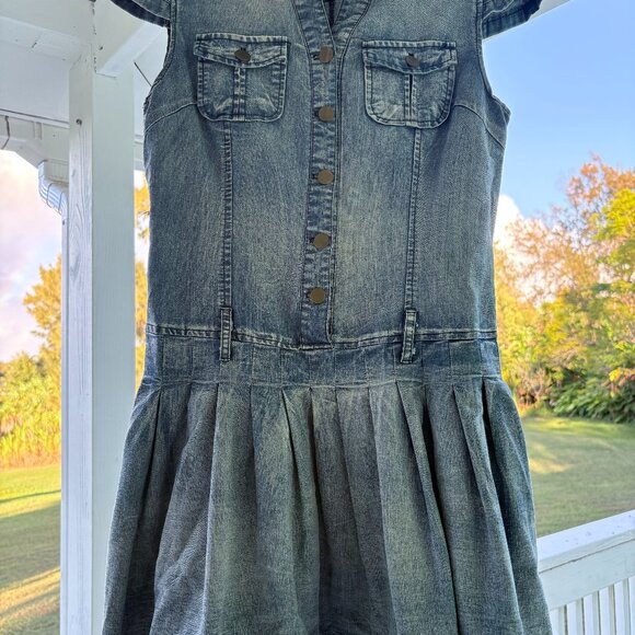 Dresses & Skirts - Jean dress | Mini fit & Flare